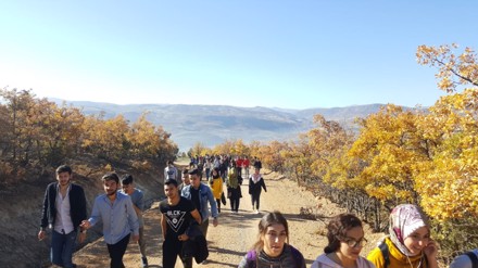 BOZKIR ZİRVE TEPESİNE ÖĞRENCİLERİMİZLE TREKKİNG 